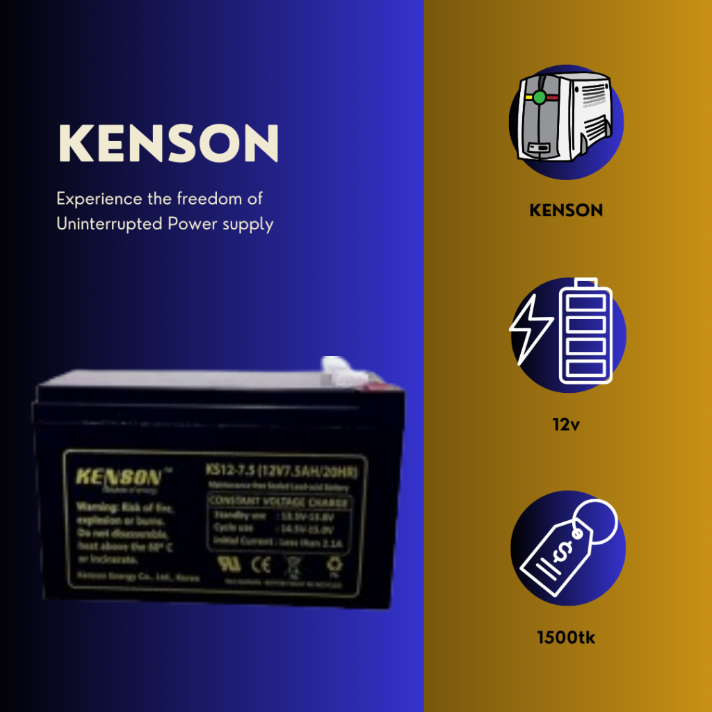 kenson ups battery